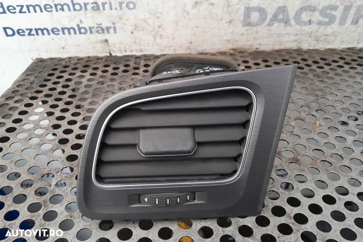 Grila ventilatie bord stanga 5G1819709B Volkswagen VW Golf 7 [2012 - - 3