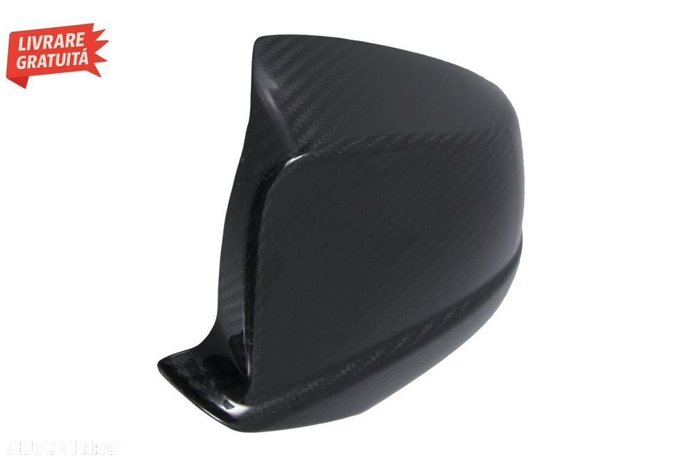 Capace oglinzi BMW Seria 5 F07 F10 F11 F18 Pre-LCI (2011-2013) Carbon Real- livrare gratuita - 4