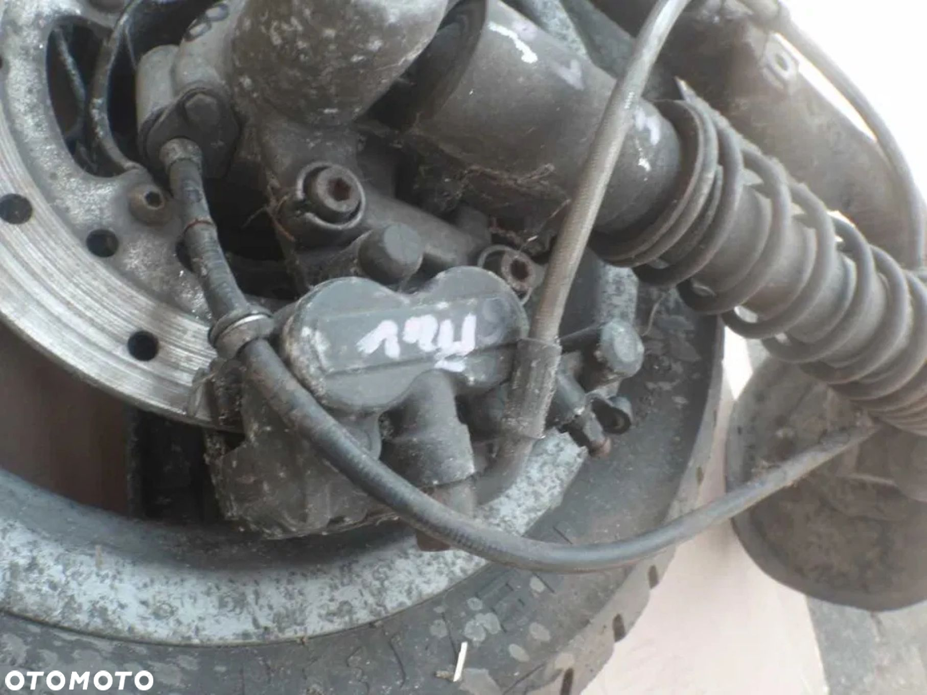 pólka laga amortyzator wspornik aluminiowy PIAGGIO HEXAGON 125 - 8