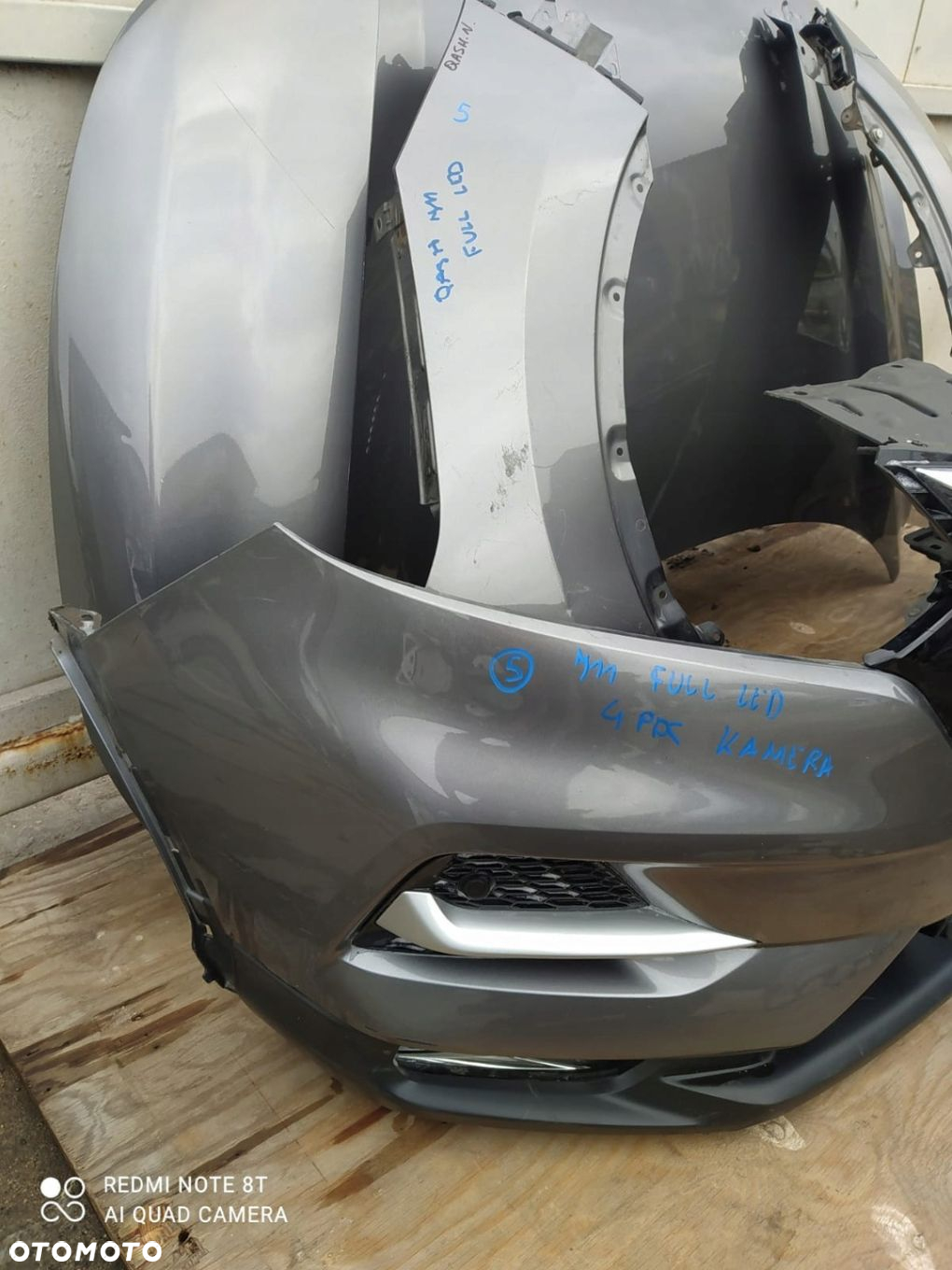 QASHQAI II J11 LIFT PRZOD MASKA ZDERZAK LAMPY FULL - 6