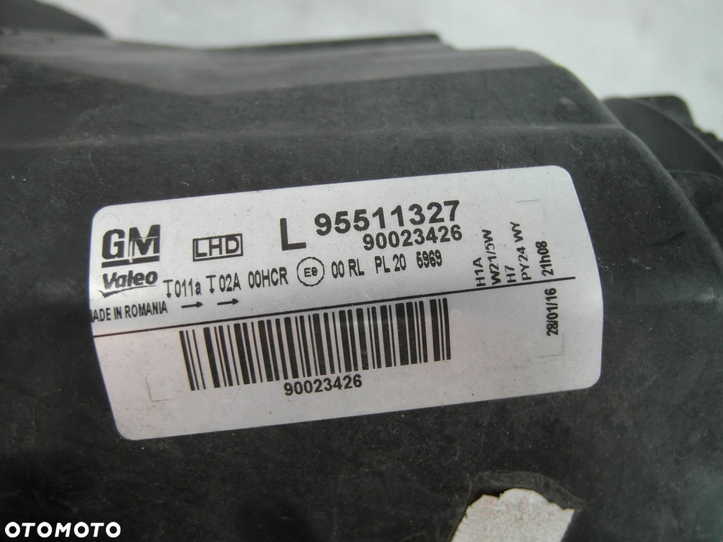 OPEL CORSA D CAŁA LAMPA PRZEDNIA LEWA - 7