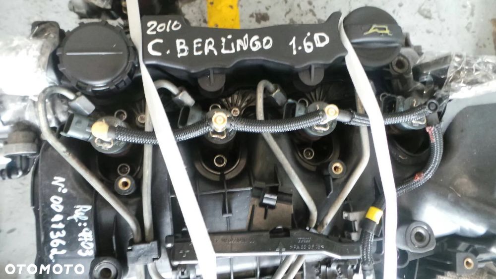 SILNIK KOMPLETNY 1.6 HDI 9H03 9HT 10JBCB CITROEN BERLINGO PEUGEOT PARTNER