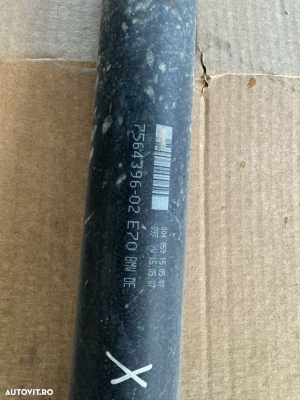 grup diferențial spate bmw x5 e70 x6 e71 raport  3.64 plantară plantare stanga sau dreapta  cadran ax cardanic cod grup P755252705 - 7