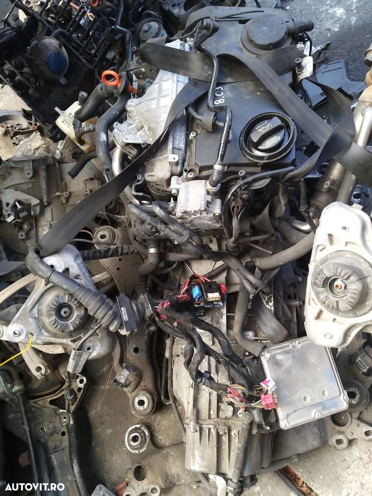 Motor Complet Fara Anexe cod: BRE 2.0 TDI pentru Audi A4 B7 an 2005-2008 - 2