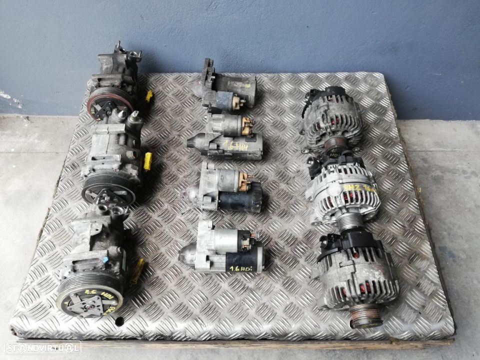 Compressor de Ar Condicionado PSA Peugeot e Citroen 1.4 e 1.6Hdi - vários modelos e referências - 6