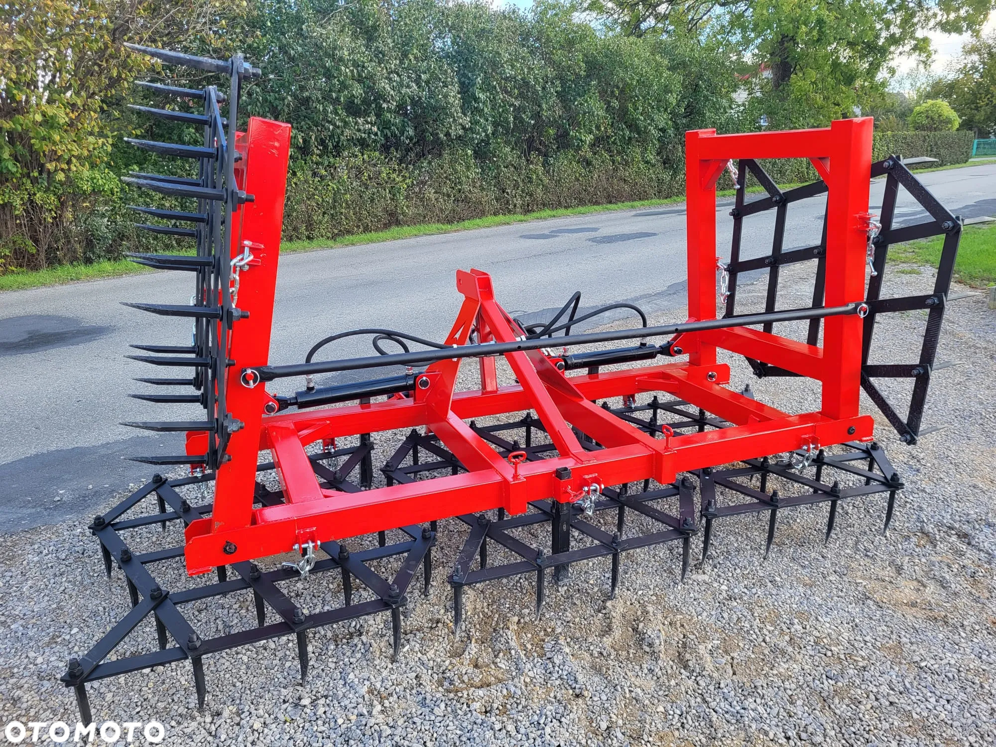 BRONY POLOWE HYDRAULICZNIE składane CIĘŻKIE *5pól *2 siłowniki *20 ząb - 6