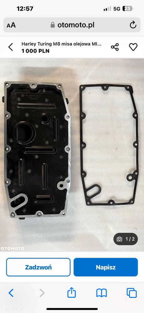 Harley Davidson Touring misa olejowa 2014-2024 - 3