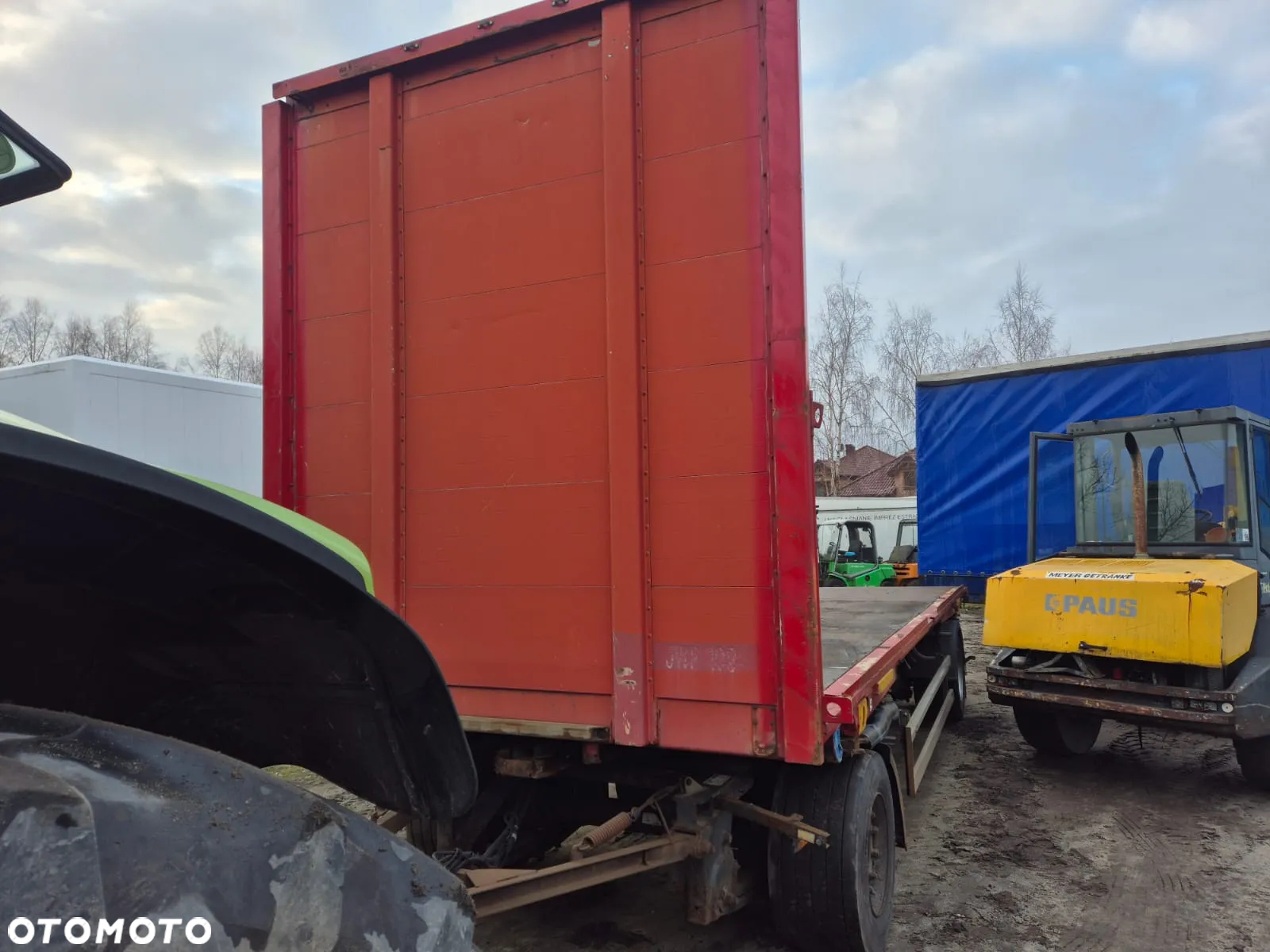 Schmitz Cargobull Przyczepa platforma Schmitz Krone - 2
