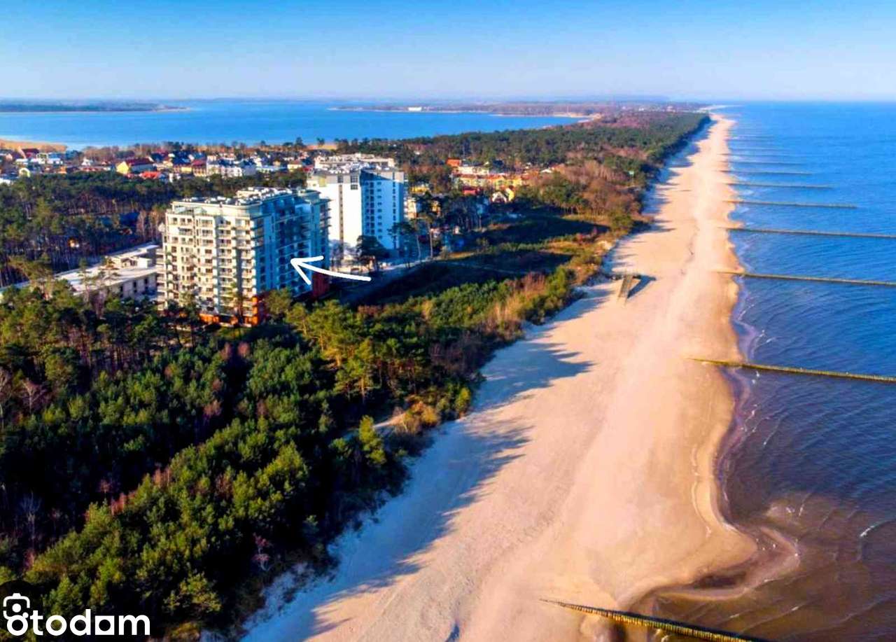 Apartament z pięknym pełnym widokiem na morze 50 m do plaży