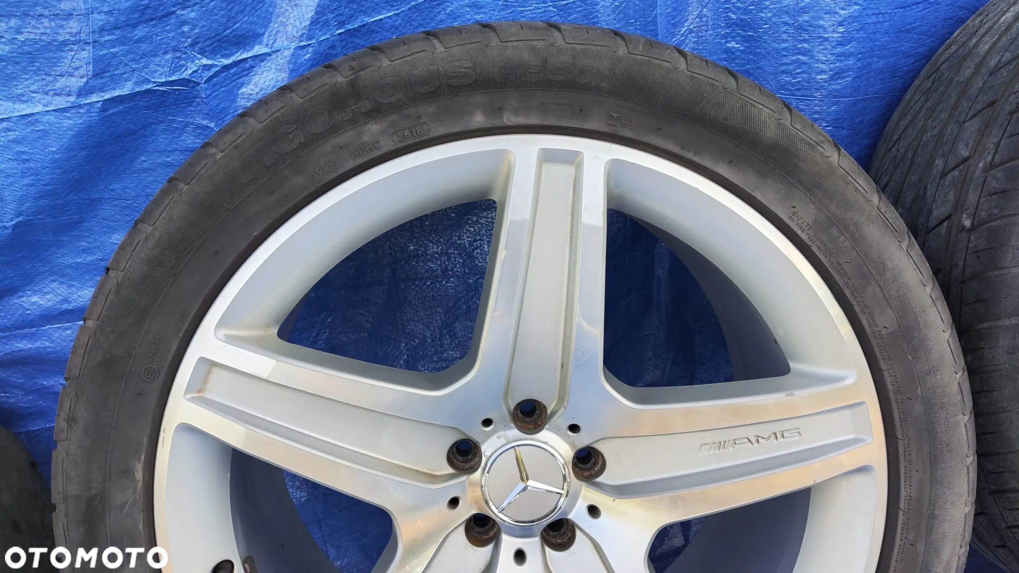KOŁA FELGI ORYGINALNE AMG 21 CALI A1644017002 10Jx21 ET37 OPONY 295/40ZR21 MERCEDES GLE ML W164 W166 GLS GL X164 X166 S-KLASA W222 CL W216 - 10