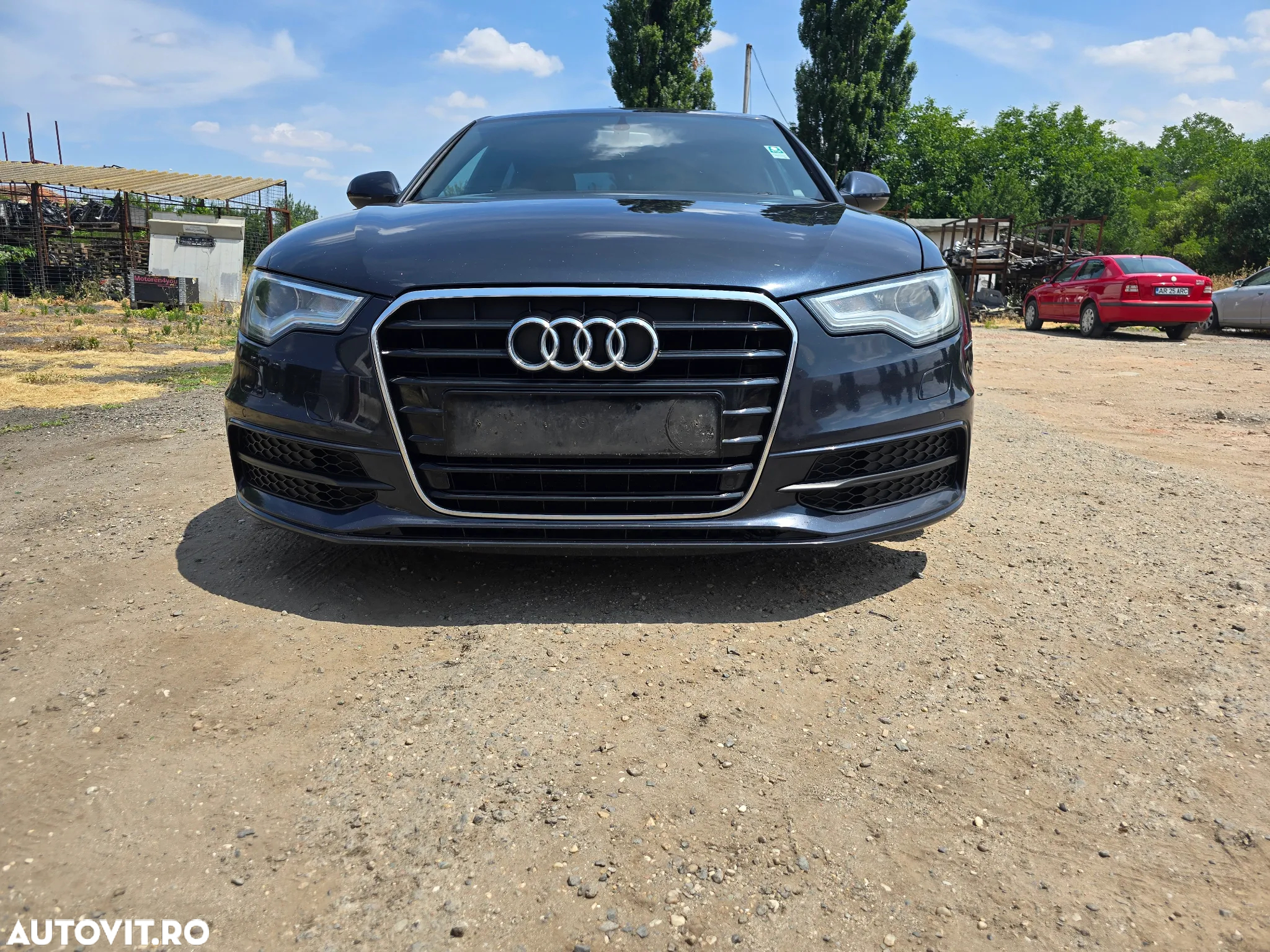 Bara Fata Capota Aripa Far Bi-Xenon Trager Audi A6 C7 4G S Line Intacte 2011-2016 - 4