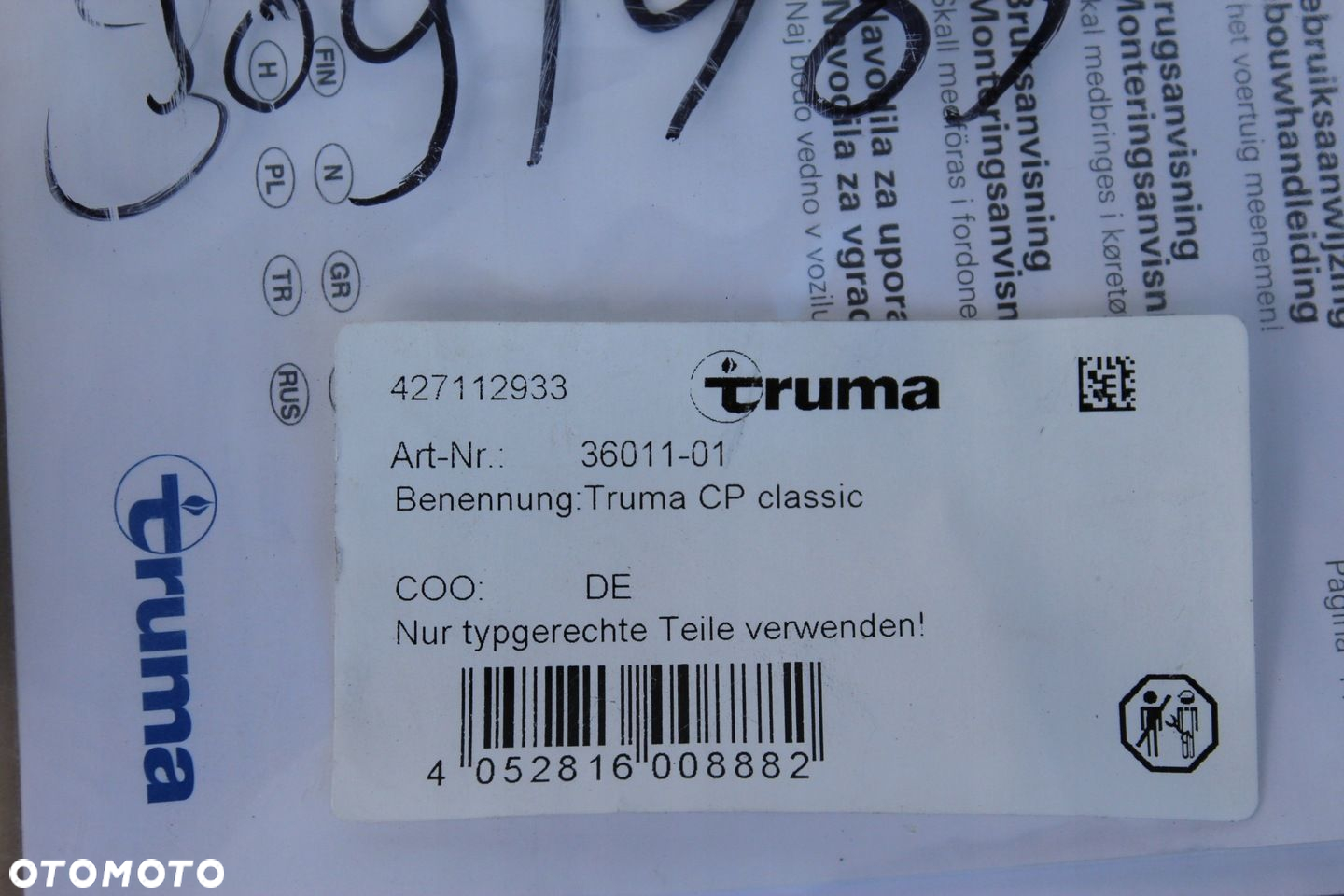 STEROWNIK OGRZEWANIA TRUMA COMBI CP CLASSIC 36011-01 - 3