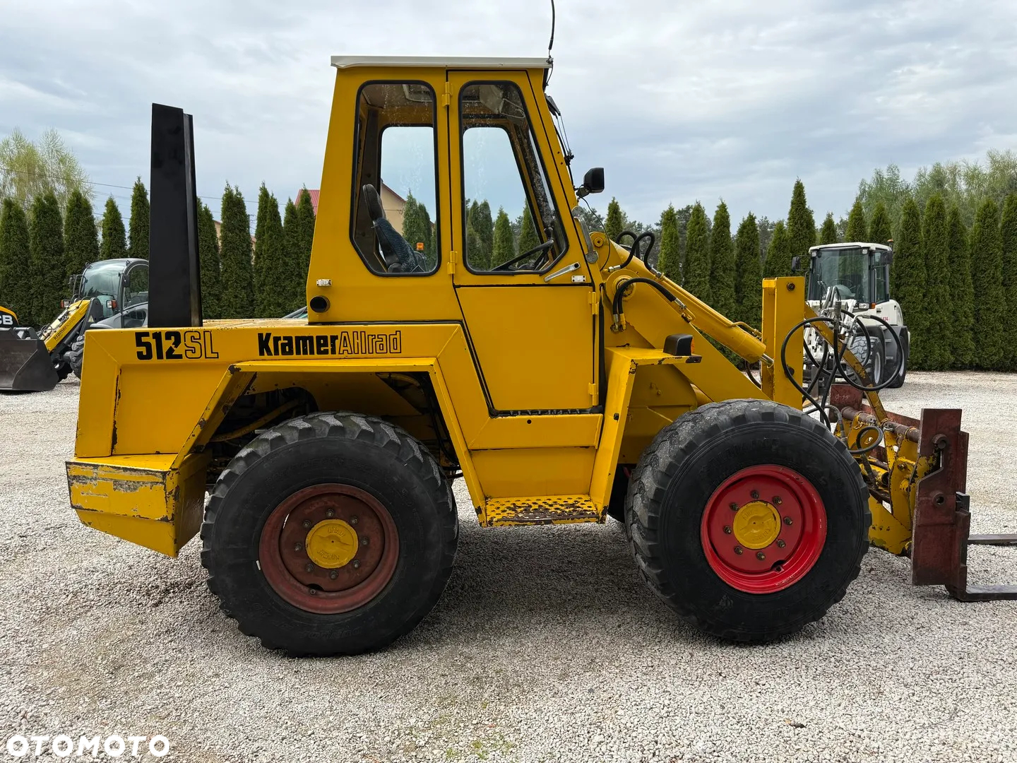 Kramer 512 SL / ŁADNA! / Z NIEMIEC / BARDZO ZWROTNA - DWIE OSIE SKRĘTNE / ORYGINAŁ / 418 318 420 520 312 320 - 11