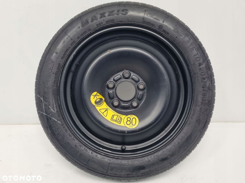 KOŁO DOJAZDOWE Ford Focus Mk3 C-Max II dojazdówka 125/00 R16 AM51BA 5x108 - 2