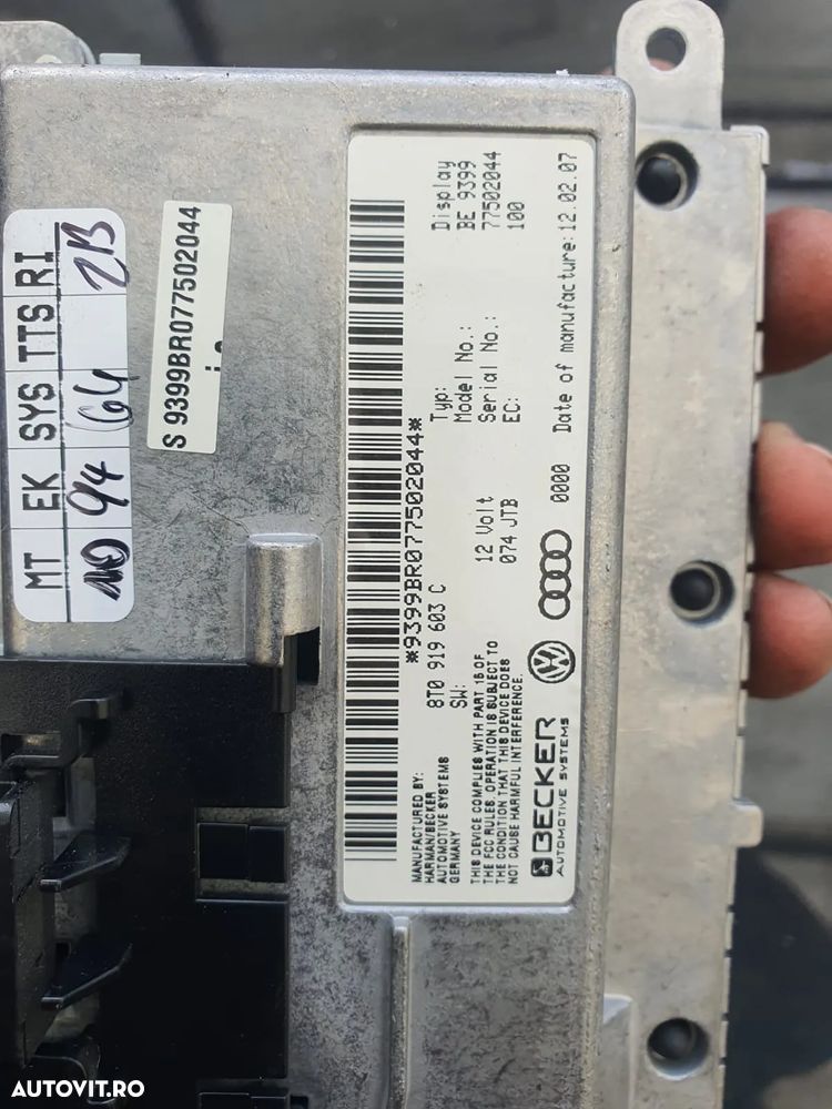 Ecran navigatie audi a5 - 2