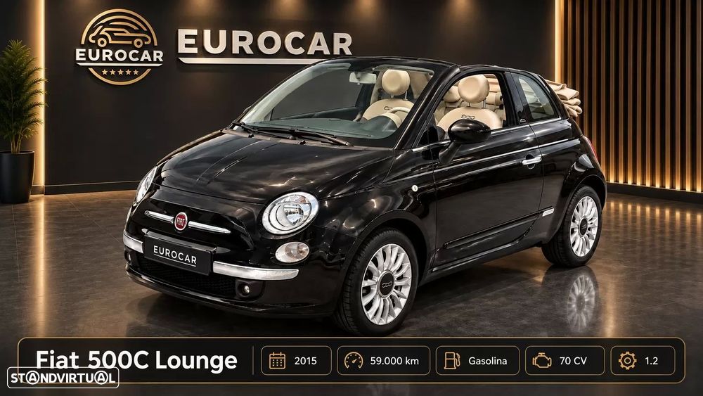 Fiat 500C 1.2 Lounge - 1