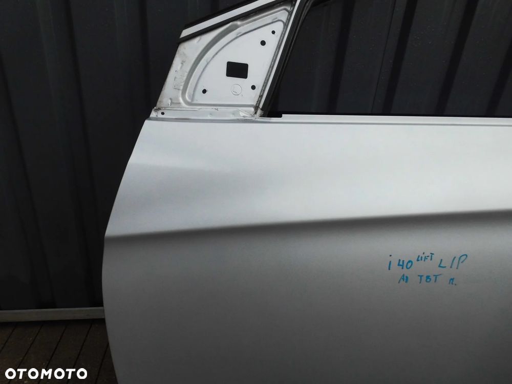 DRZWI HYUNDAI I40 LIFT LEWE PRZEDNIE SREBRNY T8T ORYGINAŁ - 3