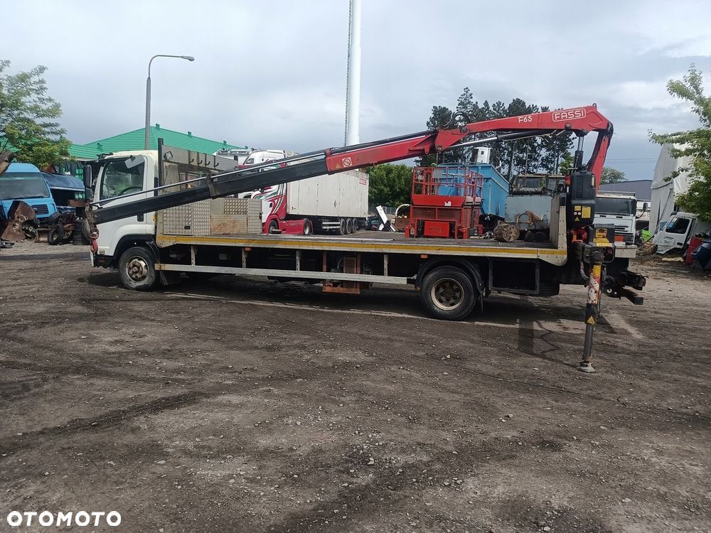 isuzu forwart platforma zuraw hds 7,10 m piaskarka sprezarka powietrza - 15