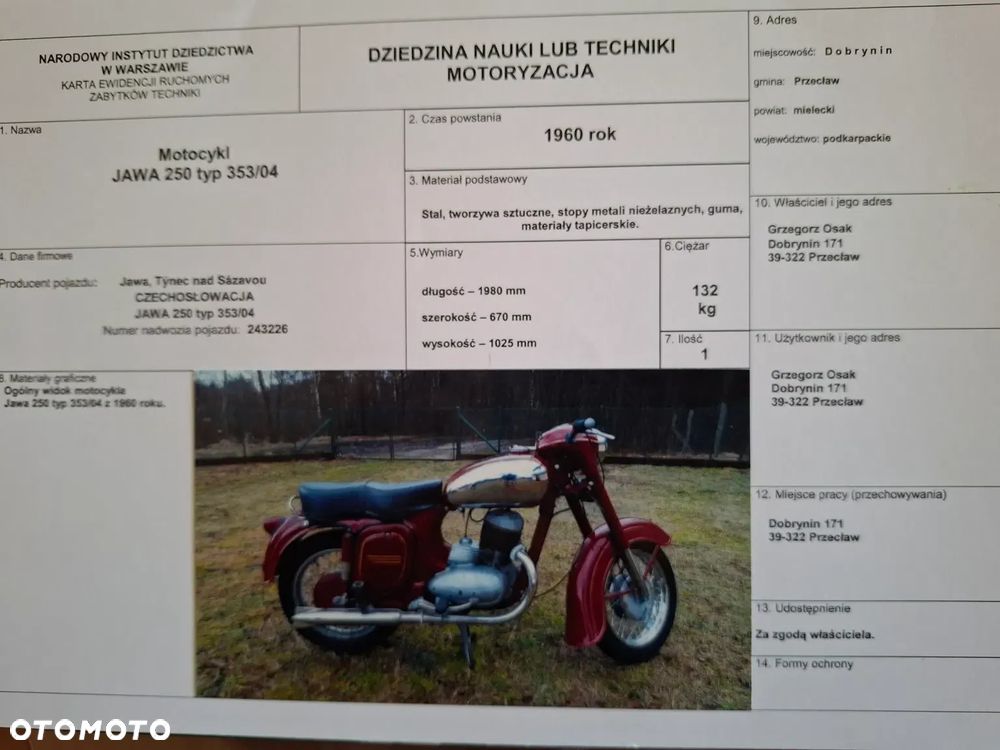 Jawa 250 typ 353 - 9