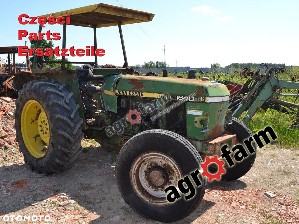John Deere 1640 części, silnik, skrzynia biegów - 1