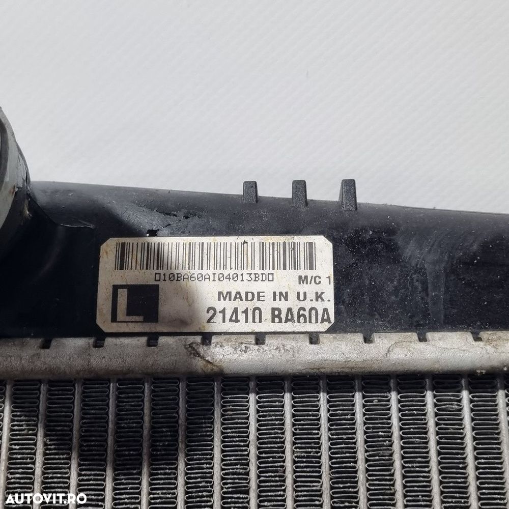 Radiator apa Nissan Juke 1.6 B 2010 - 2014 (1507) 21410BA60A - 2