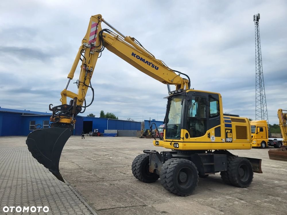 Komatsu PW 160 -10 spr z Niemiec - 1