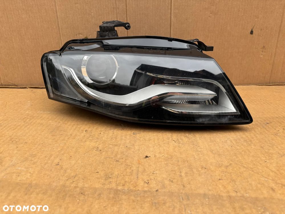 Oryginalna Lampa Przednia Prawa Audi A4 B8 Przed Lift Xenon Nie Skrętny Led 8K0941004C Europa Cała Ładna 0301240272 Przód Prawy - 3