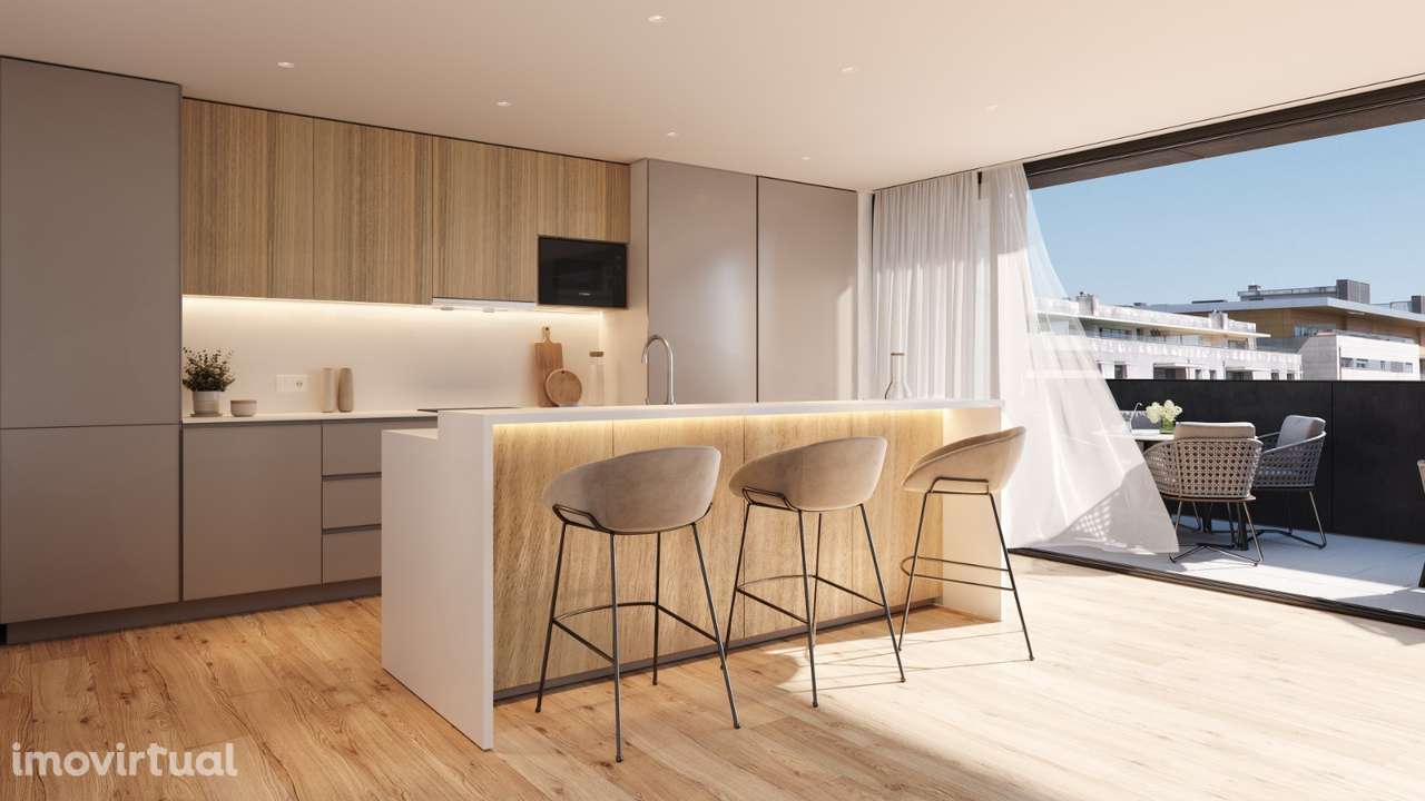 T2 Novo Leça da Palmeira | Varanda + Garagem | Praia - Grande imagem: 2/15