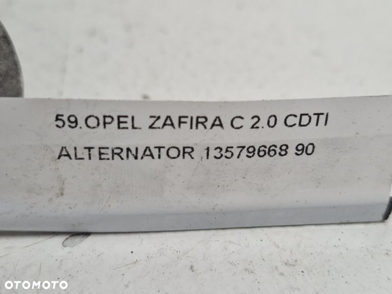 OPEL ZAFIRA C 2.0 CDTI ALTERNATOR 13579668 - 9