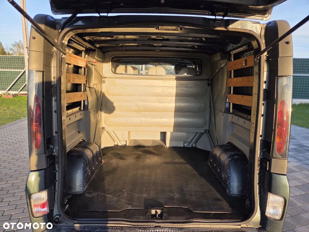 Renault TRAFIC KLIMA ORYGINAŁ ZADBANY DUBEL KABINA - 12