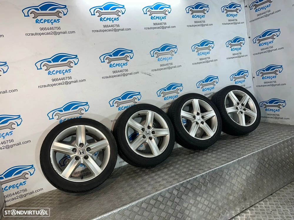 .Conjunto Jantes 17 Originais Honda Civic MK8 VIII ET55 7J 5x114.3 SMR770A - 5