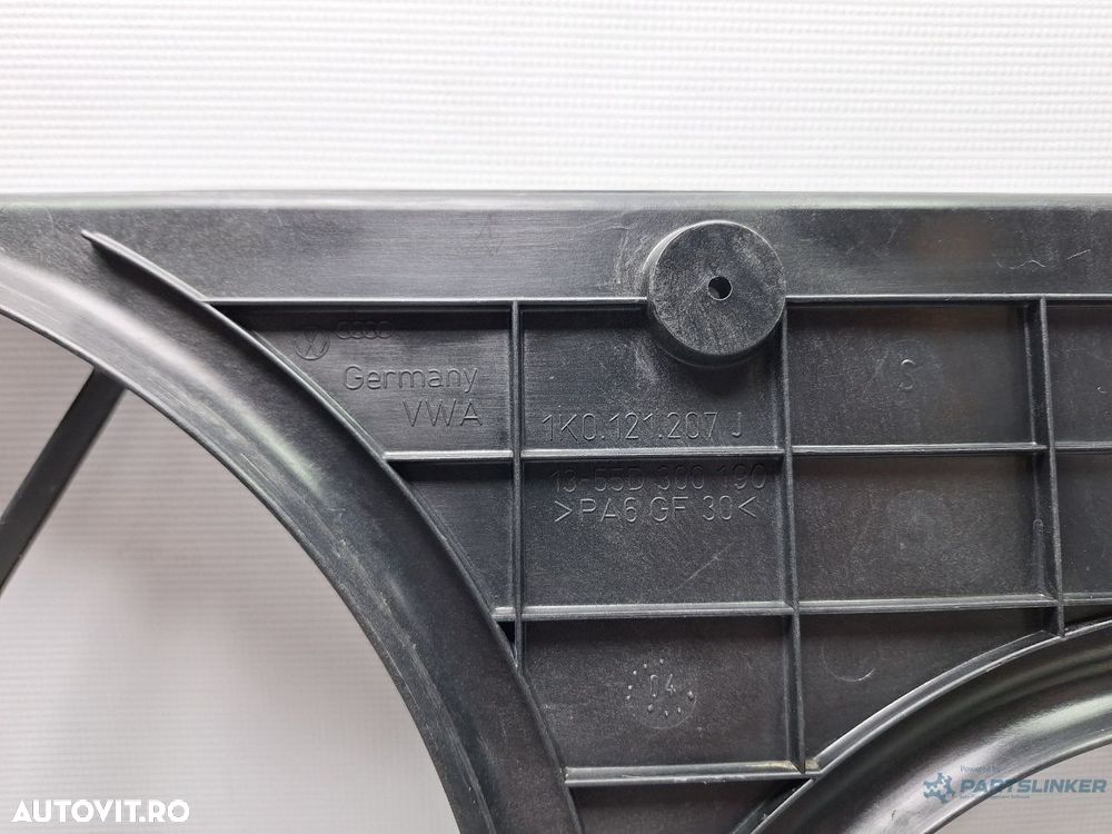 Carcasa ventilatoare racire motor VOLKSWAGEN TOURAN 1T1, 1T2 2003 - 2010 TDI BKC, BLS, BXE 1K0121207J - 3