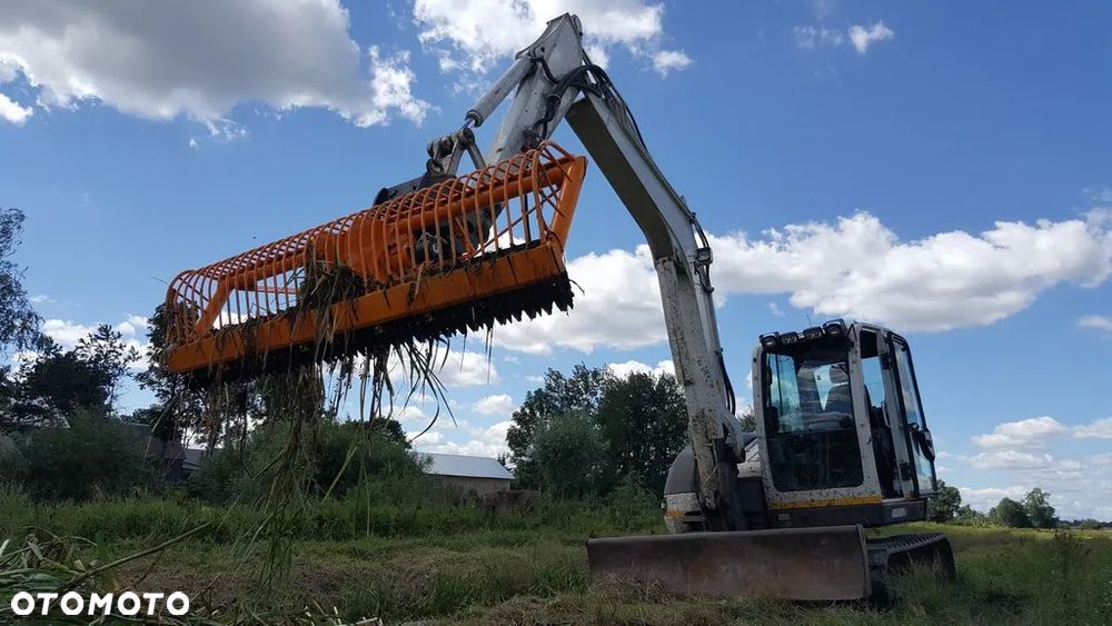 Łyżka kosząca Landreus 2m do minikoparki - 4