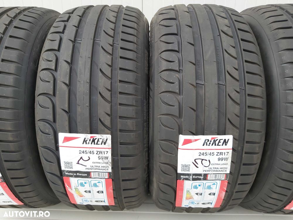 245/45 R17, 99w, RIKEN (by Michelin), Anvelope de vara - 2
