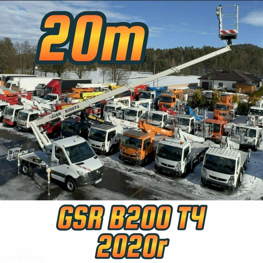 Nissan Zwyżka Podnośnik Koszowy 4X4 CABSTAR MAXITY SPRINTER - 6