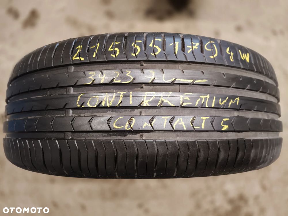 215/55R17 94W - ContiPremiunContact 5 - 7mm 1 szt - 1