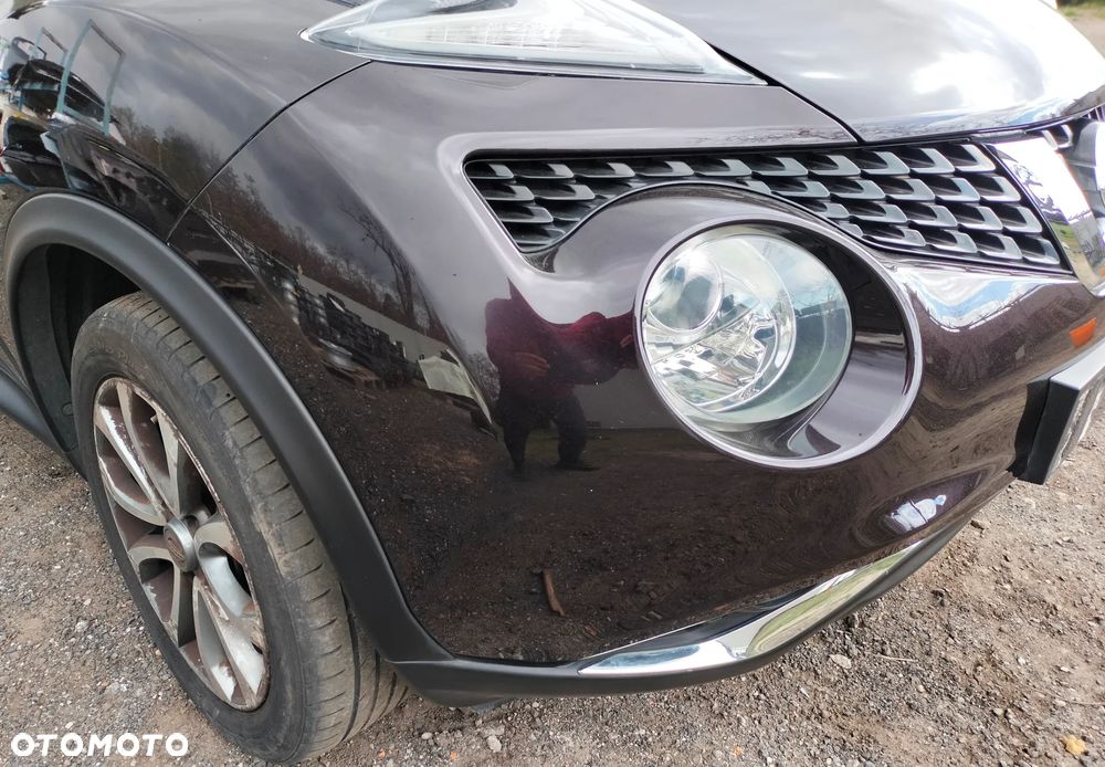 NISSAN JUKE I F15 LIFT 2014-2019 MASKA ZDERZAK PRZÓD BŁOTNIK PAS 1,2 DIG-T LAKIER GAB - 9