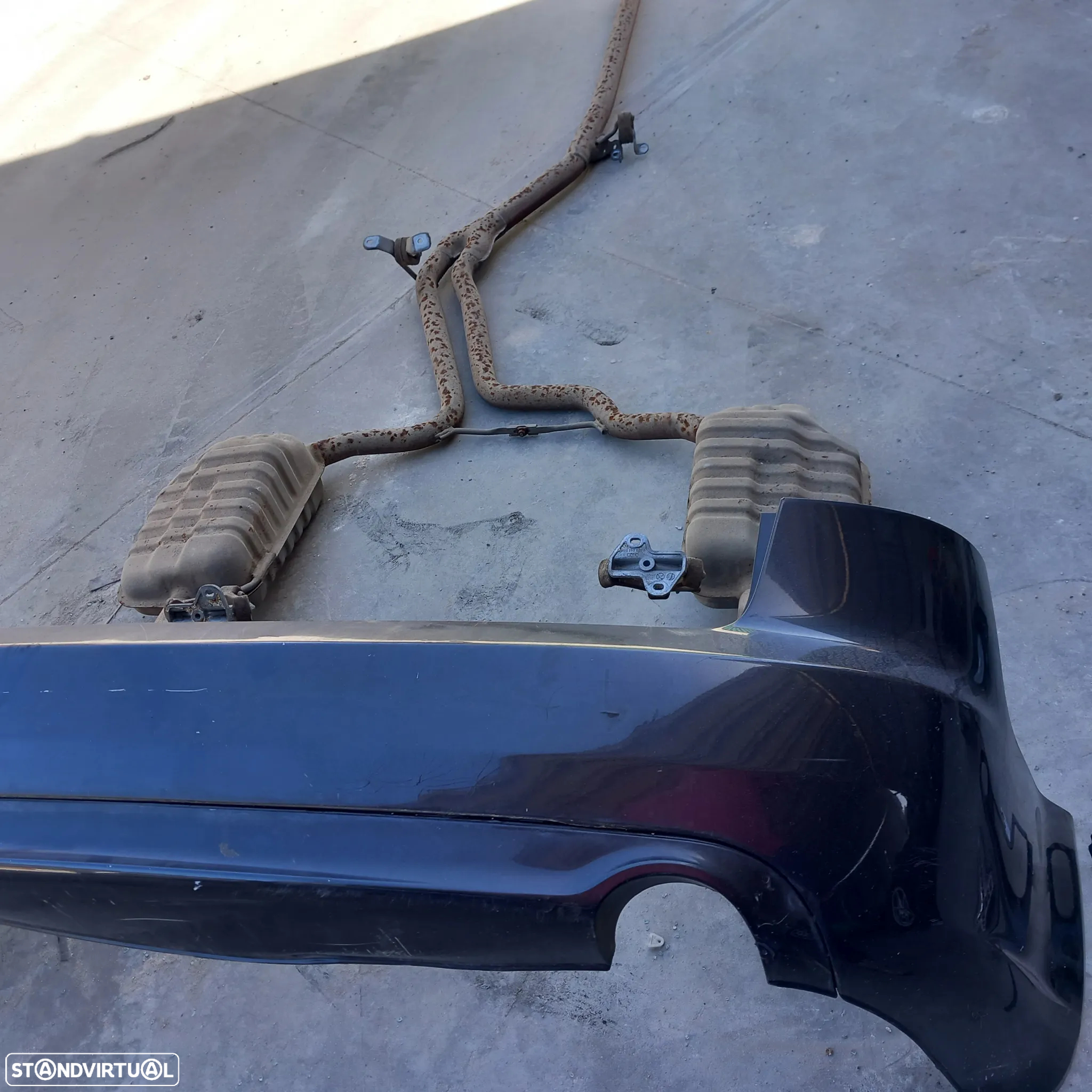 Para choques e escape audi a4 b7 s line - 4