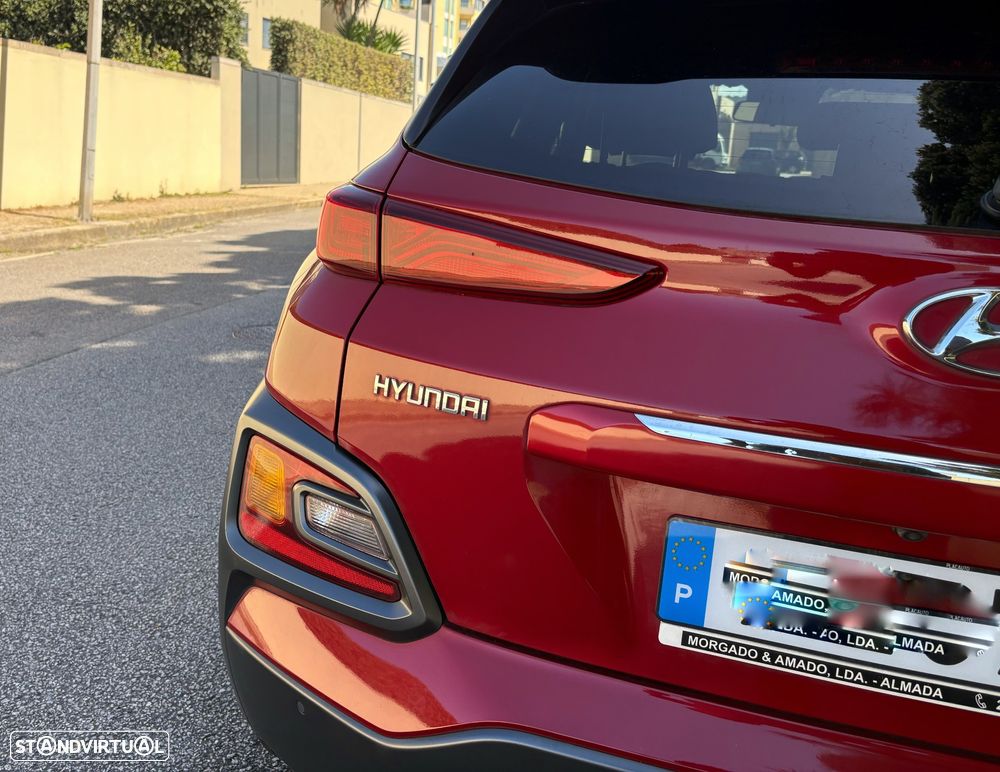 Hyundai Kauai 1.0 T-GDi Premium Pele/Tec.Vermelho - 13