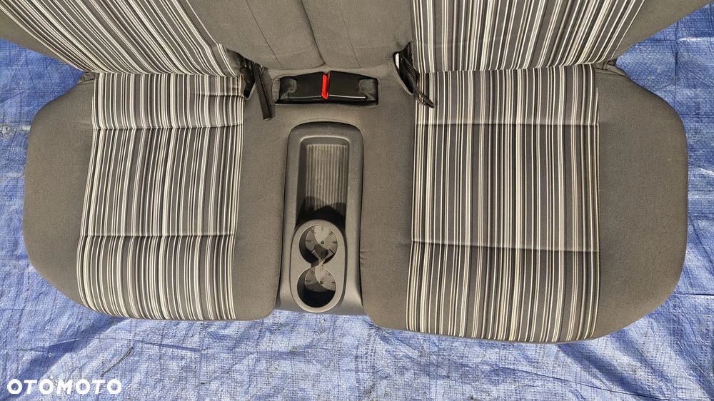 KANAPA TYŁ SIEDZISKO OPARCIE ZAGŁÓWKI VW FOX - 3