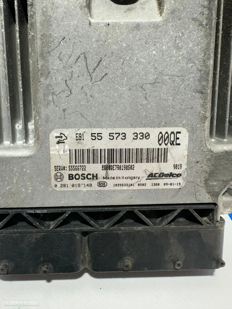 .Centralina Motor Original Bosch GM Opel 2.0 CDTi A20DTH 55573330 0281015149 2008 - 2017 - 7