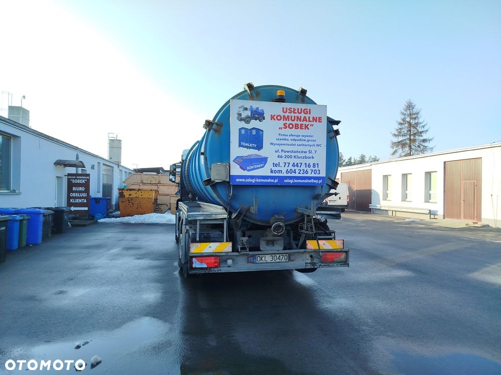 MAN TGS asenizacyjny beczkowóz szambiarka beczka - 6