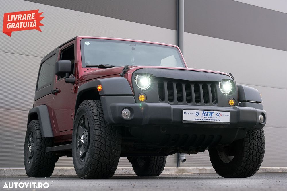 Semnalizari LED Grila JEEP Wrangler JK (2007-2016)- livrare gratuita - 20