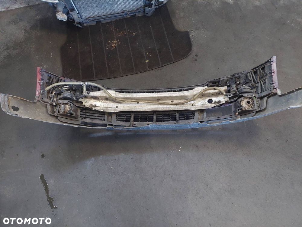 ZDERZAK PRZÓD PAS PRZEDNI WZMOCNIENIE CHŁODNICE LAMPY AUDI A4 B6 2.5 TDI EU - 6