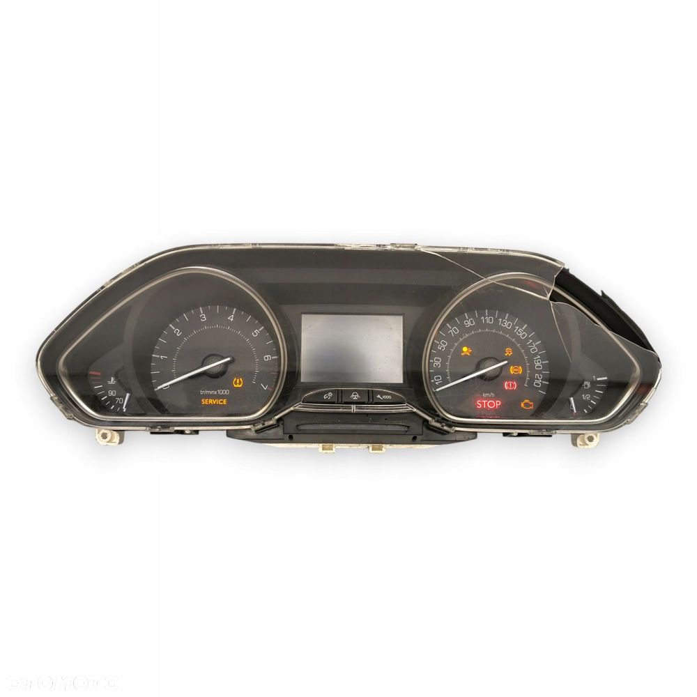 LICZNIK ZEGARY 9814039580 Peugeot 2008 1.2 THP PureTech Benzyna europa - 1