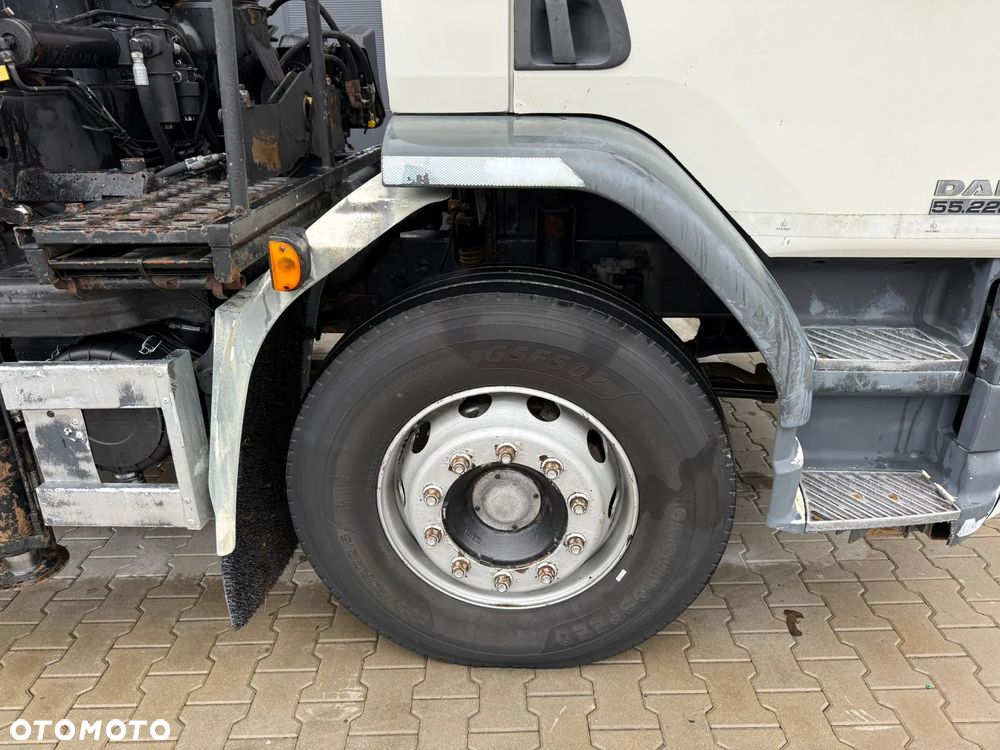 DAF LF CF 55.220 // ANGLIK // skrzynia z żurawiem HIAB 111 B-2 DUO // HDS żuraw dzwig kran Krane - 19