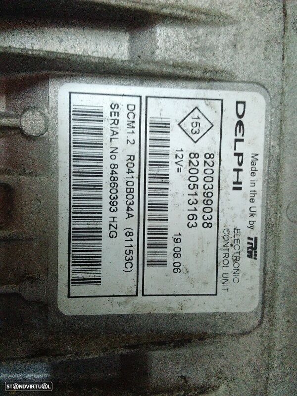 Centralina Do Motor Renault Megane Ii Grandtour (Km0/1_) - 3