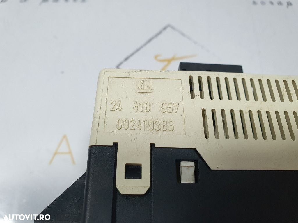Display  OPEL ASTRA G Estate F35_, T98 1998 - 2009 1.6 16V X 16 XEL, Z 16 XE  24418957 - 3