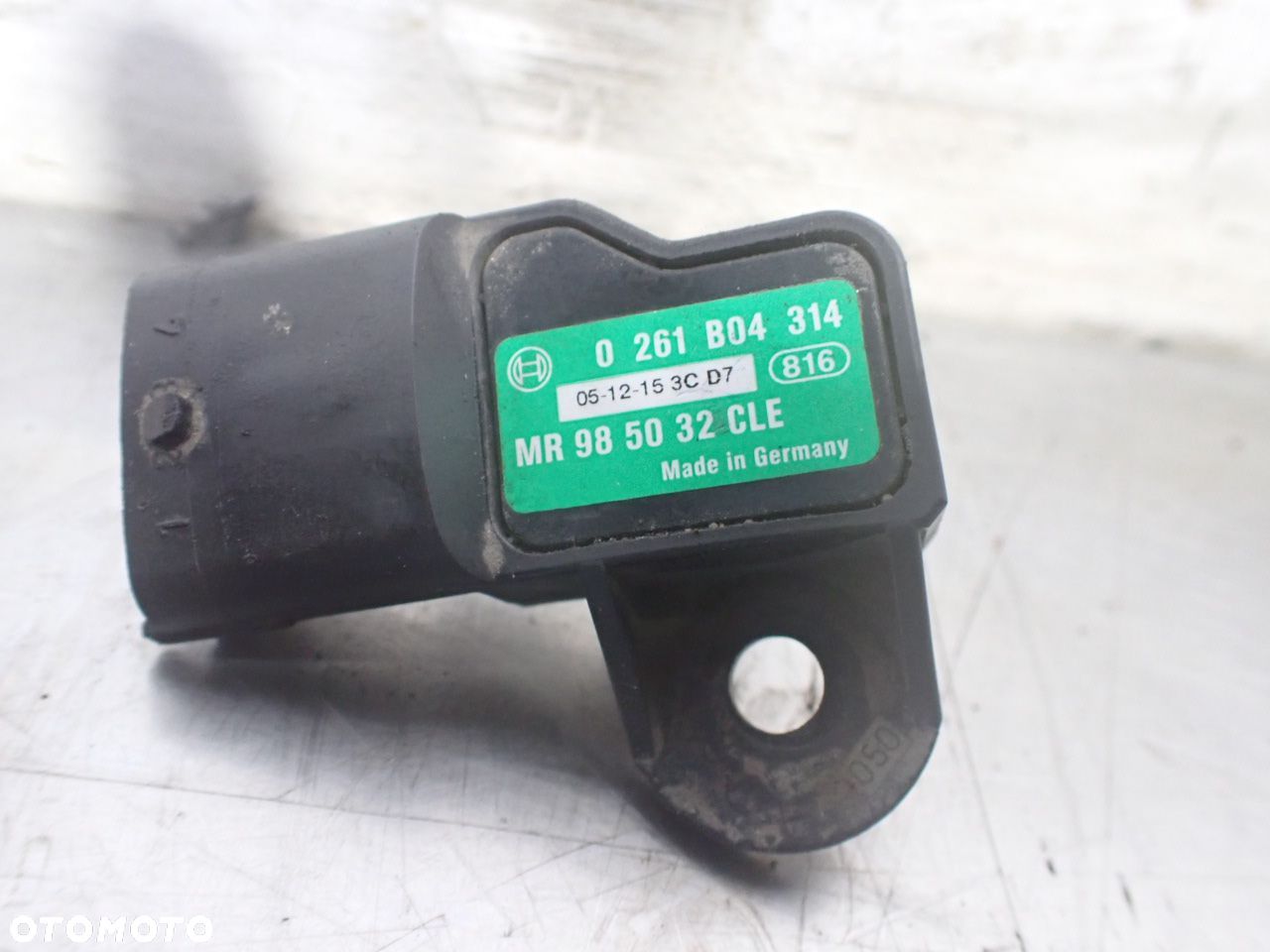 CZUJNIK CIŚNIENIA DOŁADOWANIA MAP MITSUBISHI COLT CZ3 1.3 MR985032 - 1