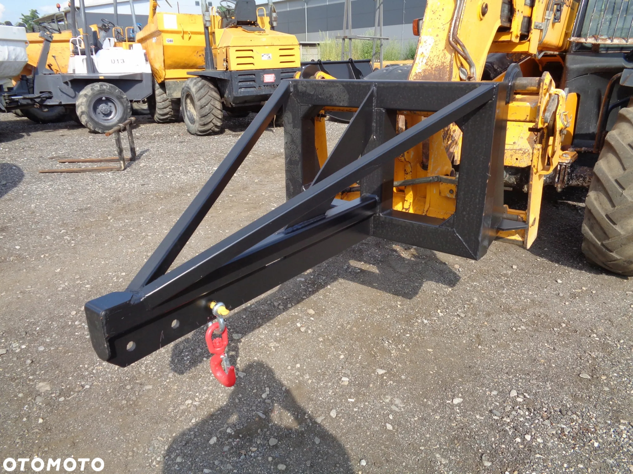 Żuraw wysięgnik 3m 4m JCB Ładowarka teleskopowa 1,5m 2,5m Producent - 4